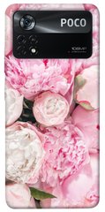Чехол itsPrint Pink peonies для Xiaomi Poco X4 Pro 5G
