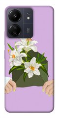 Чехол itsPrint Flower message для Xiaomi Redmi 13C
