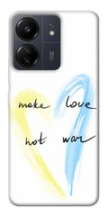 Чехол itsPrint Make love not war для Xiaomi Redmi 13C