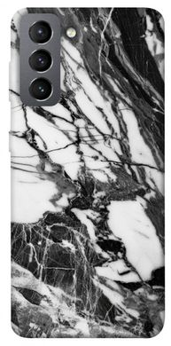 Чохол itsPrint Calacatta black marble для Samsung Galaxy S21 FE