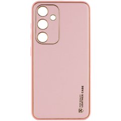 Шкіряний чохол Xshield для Samsung Galaxy S23 FE Рожевий / Pink