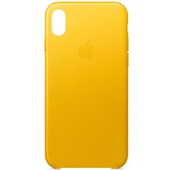 Чохол Silicone Case (AA) для Apple iPhone XS Max (6.5") Жовтий / Sunflower