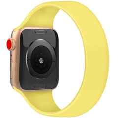 Ремінець Solo Loop для Apple watch 38mm/40mm 177mm (9) Жовтий / Ginger