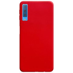 Силиконовый чехол Candy для Samsung A750 Galaxy A7 (2018) Красный