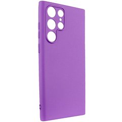 Чехол Silicone Cover Lakshmi Full Camera (A) для Samsung Galaxy S24 Ultra Фиолетовый / Purple