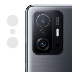 Гнучке захисне скло 0.18mm на камеру (тех.пак) для Xiaomi 11T / 11T Pro Прозорий