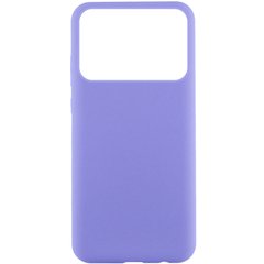 Чехол Silicone Cover Lakshmi (AAA) для Xiaomi Poco X6 Pro Сиреневый / Dasheen