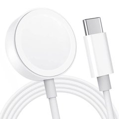БЗУ Magnetic Fast Charger to USB-C Cable for Apple Watch (AAA) (box) White