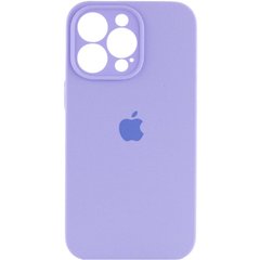 Чохол Silicone Case Full Camera Protective (AA) для Apple iPhone 13 Pro (6.1") Бузковий / Dasheen