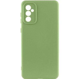 Чехол TPU GETMAN Liquid Silk Full Camera для Samsung Galaxy A35 Зеленый / Pistachio