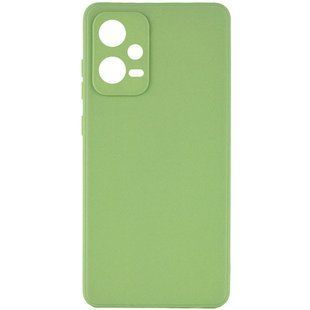 Силиконовый чехол Candy Full Camera для Xiaomi Poco X5 5G / Note 12 5G Фисташковый