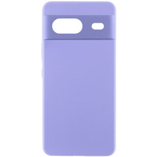 Чехол Silicone Cover Lakshmi Full Camera (AA) для Google Pixel 8a Сиреневый / Dasheen