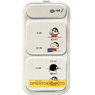 Чехол TPU Panel Stand для Apple iPhone 17 (6.3") Battery Mood