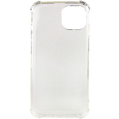 TPU чехол GETMAN Ease logo усиленные углы для Apple iPhone 13 (6.1") Бесцветный (прозрачный)