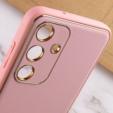 Шкіряний чохол Xshield для Samsung Galaxy S23 FE Рожевий / Pink