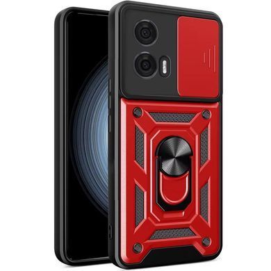 Чехол Ummi Camshield Serge Ring для Motorola Moto G24 / G04 Красный / Red