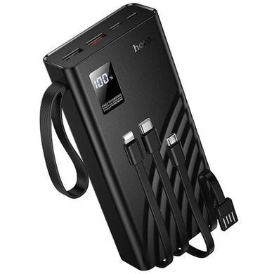 Портативний ЗП Power Bank Hoco J155 Shine 22.5W+PD20W with 4 cables 20000 mAh Black