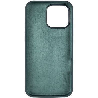 Чехол Silk Full Protective (AA) NO LOGO для Apple iPhone 16 Pro Max (6.9") Зеленый / Forest green