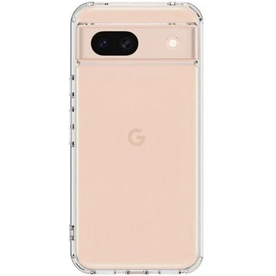 TPU чехол Epic Transparent 1,5mm Full Camera для Google Pixel 8a Бесцветный (прозрачный)