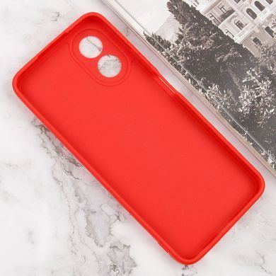 Силиконовый чехол Candy Full Camera для Oppo A38 / A18 Красный / Red