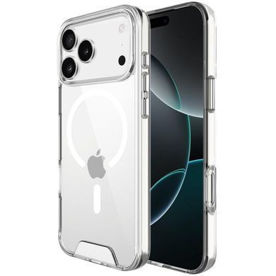 Чехол TPU Space Case with Magnetic Fit для Apple iPhone 17 Pro Max (6.9") Прозрачный