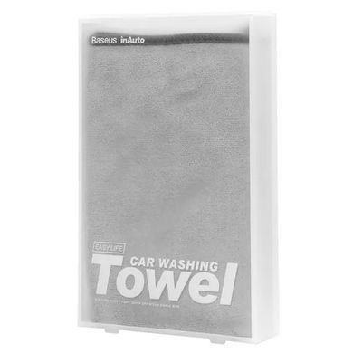 Мікрофібра Baseus Easy life car washing towel (2pcs) (400*400mm) (CRXCMJ-0G) Grey