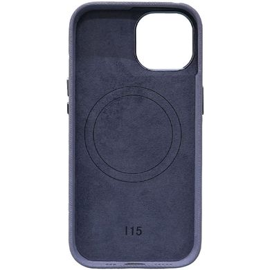 Чехол Denim with MagSafe для Apple iPhone 15 (6.1") Blue