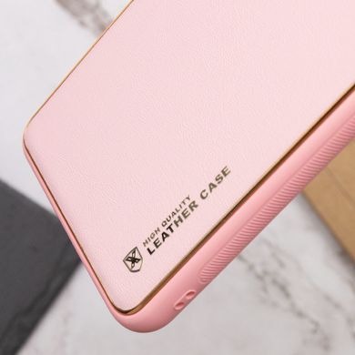 Кожаный чехол Xshield для Samsung Galaxy S23 FE Розовый / Pink