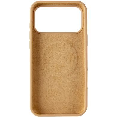 Чехол Silk Duo Color (AA) NO LOGO with Magnetic Fit для Apple iPhone 17 Pro (6.3") Desert Gold