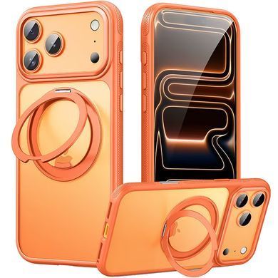 Чехол Ummi Stylish with MagSafe Ring для Apple iPhone 17 Pro Max / 18 Pro Max (6.9") Orange
