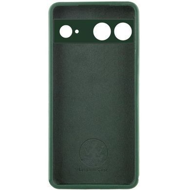 Чохол Silicone Cover Ummi Lakshmi Full Camera (AA) для Google Pixel 7 Зелений / Dark green