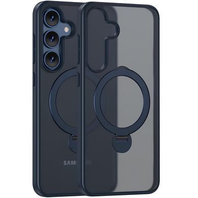 Чохол Ummi Colorful with Magnetic Fit HQ Ring для Samsung Galaxy S25 Dark Blue