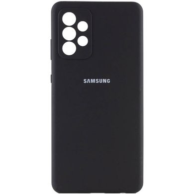Чохол Silicone Cover Full Camera (AA) для Samsung Galaxy A33 5G Чорний / Black