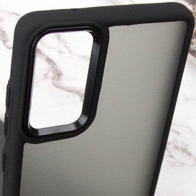 Чехол TPU+PC Lyon Frosted для Motorola Moto G22 Black