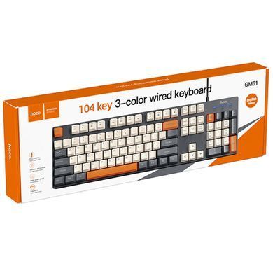 Клавиатура проводная Hoco GM61 Murphy Star Gray