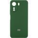 Чехол Silicone Cover Lakshmi Full Camera (AAA) with Logo для Xiaomi Redmi Note 14 Pro+ Зеленый / Cyprus Green