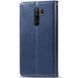 Шкіряний чохол книжка GETMAN Gallant (PU) для Xiaomi Redmi Note 8 Pro Синій фото 8