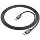 Дата кабель Borofone BX87 Type-C to Type-C 60W (1m) Black фото 3