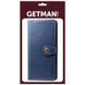 Шкіряний чохол книжка GETMAN Gallant (PU) для Xiaomi Redmi Note 8 Pro Синій фото 5