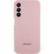 Чехол Silicone Cover Lakshmi Full Camera (AAA) with Logo для Samsung Galaxy A14 4G/5G Розовый / Pink Sand