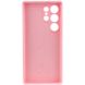 Чехол Silicone Cover Lakshmi Full Camera (AAA) для Samsung Galaxy S23 Ultra Розовый / Light pink фото 3