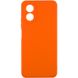 Силиконовый чехол Candy Full Camera для Oppo A98 Оранжевый / Orange фото 1