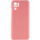 Чехол Silicone Cover Full Camera (AAA) для Xiaomi Redmi Note 10 / Note 10s Розовый / Pink фото 1