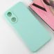 Силиконовый чехол Candy Full Camera для Oppo Reno 8 T 4G Зеленый / Menthol фото 2