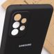 Чохол Silicone Cover Full Camera (AA) для Samsung Galaxy A33 5G Чорний / Black фото 5