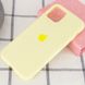 Чехол Silicone Case Full Protective (AA) для Apple iPhone 11 Pro (5.8") Желтый / Mellow Yellow фото 2
