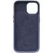 Чехол Denim with MagSafe для Apple iPhone 15 (6.1") Blue фото 3