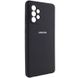 Чехол Silicone Cover Full Camera (AA) для Samsung Galaxy A33 5G Черный / Black фото 2