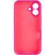 Чохол Silk Full Camera Protective (AA) NO LOGO для Apple iPhone 17 (6.3") Рожевий / Barbie pink фото 3