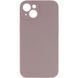 Чехол Silk Full Camera Protective (AA) NO LOGO для Apple iPhone 15 Plus (6.7") Серый / Lavender
